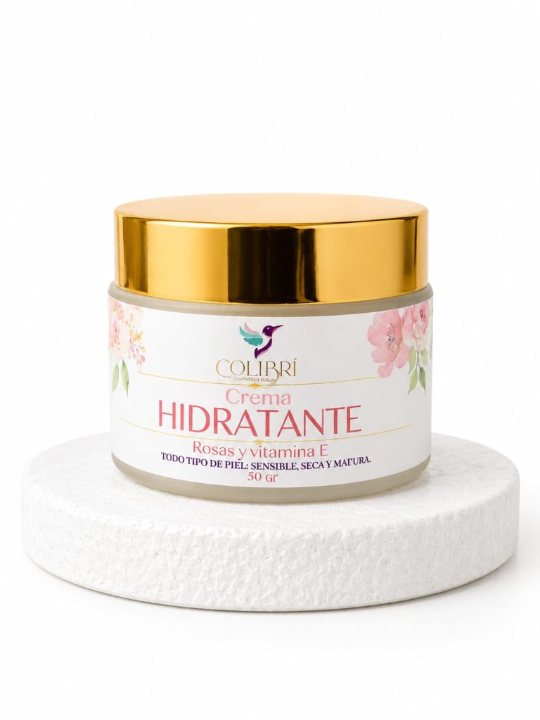 Crema Hidratante de Rosas