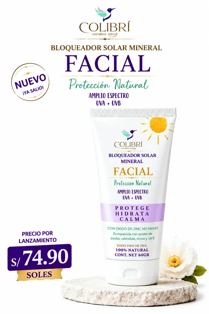 Bloqueador Solar Mineral Facial