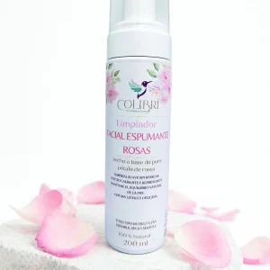 Limpiador Facial Espumante de Rosas
