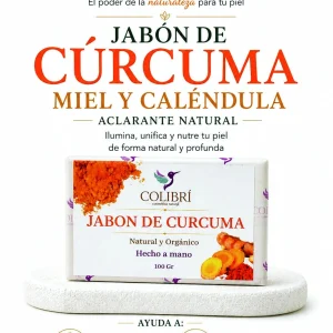 Jabón de Cúrcuma, Miel y Caléndula