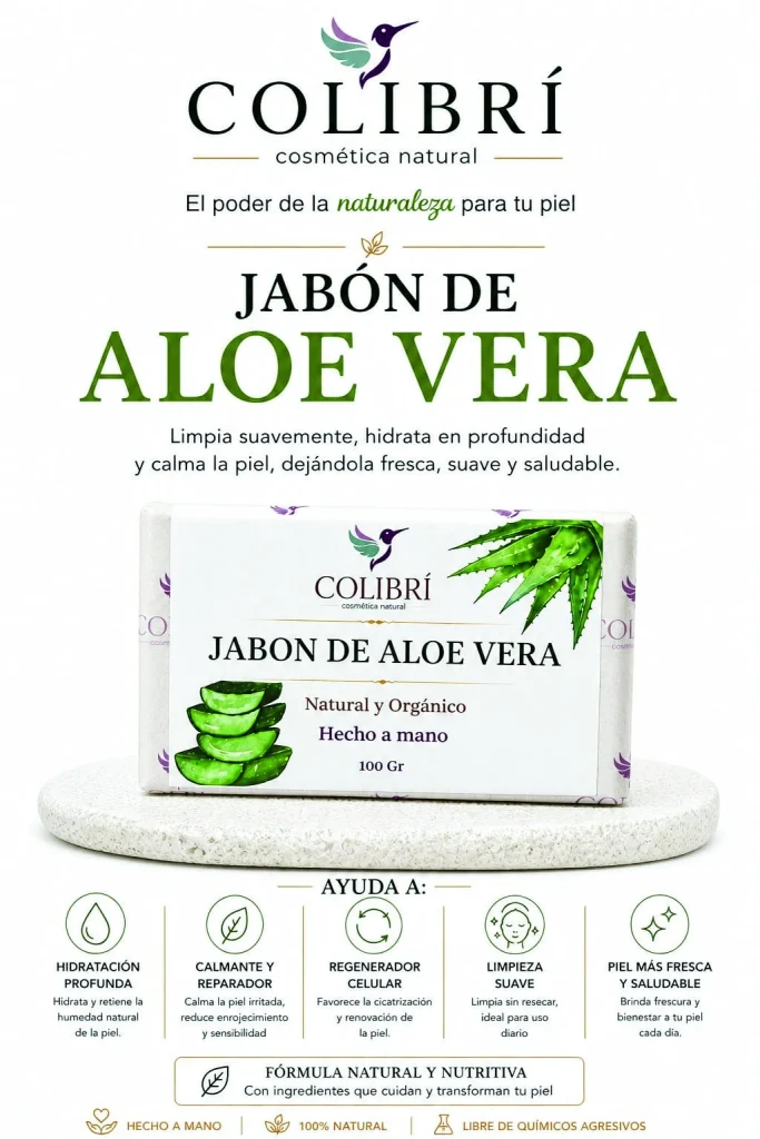 Jabón de Aloe Vera