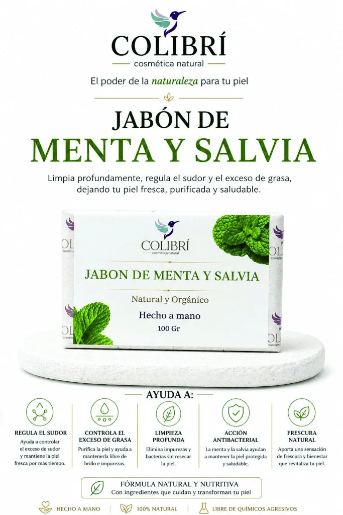 Jabón de Salvia y Menta